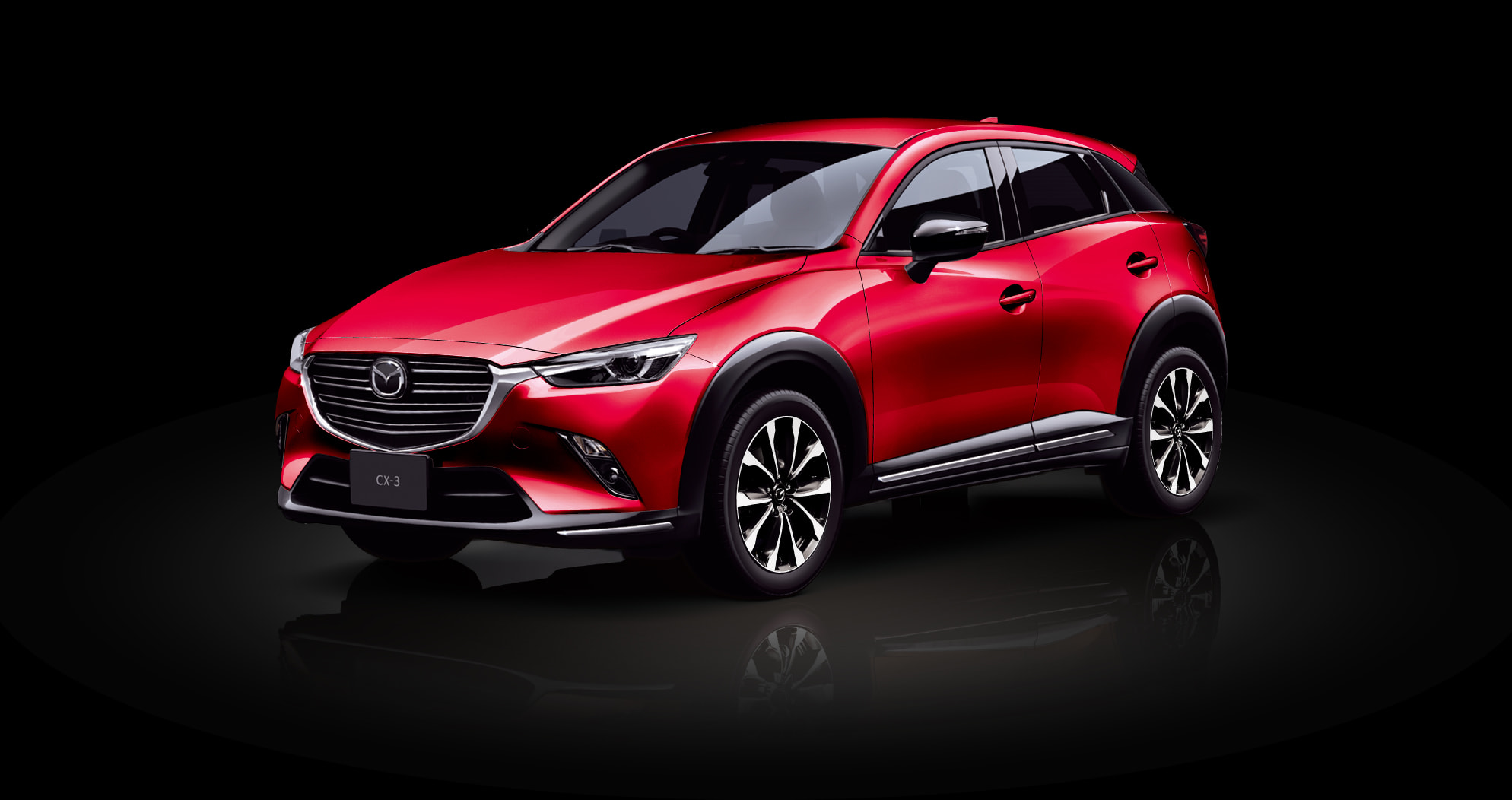 MAZDA CX-3 ソウルレッドクリスタルメタリック
