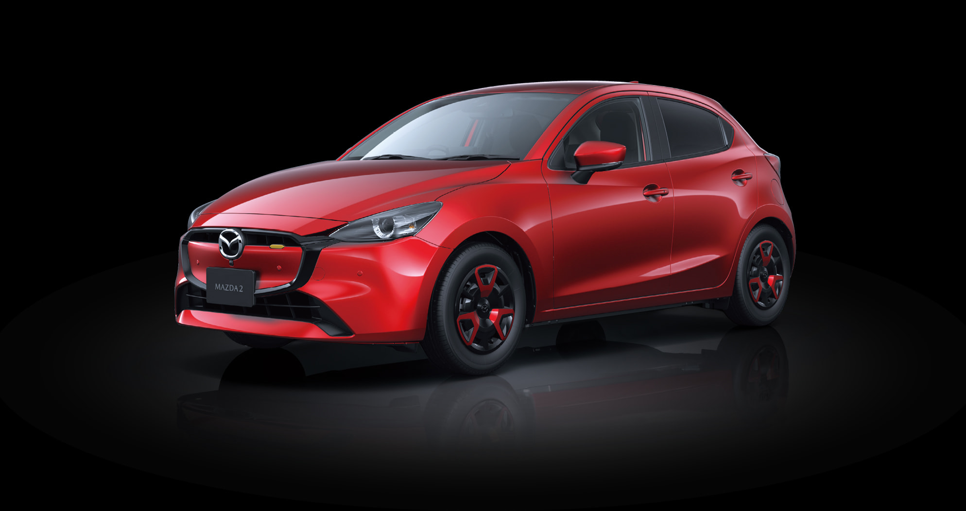 MAZDA 2 ソウルレッドクリスタルメタリック